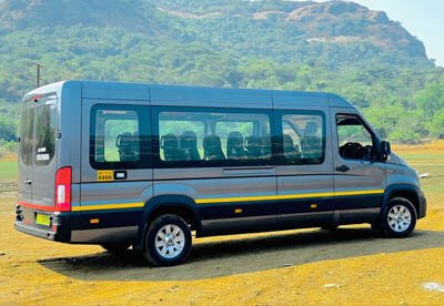 17 Seater Urbania on Rent Delhi