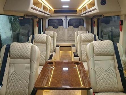 Force Urbania Traveller 9 Seater Side Profile View